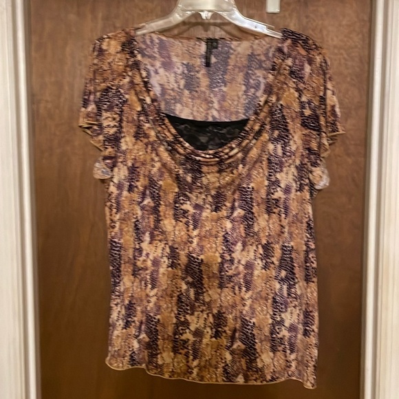 Susan Lawrence Tops - Susan Lawrence animal print blouse​​